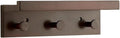 Wall Mounted Metal Shelf with Hooks | Floating Storage Rack & Decorative Organizer for Entryway, Kitchen, Bathroom & Living Room