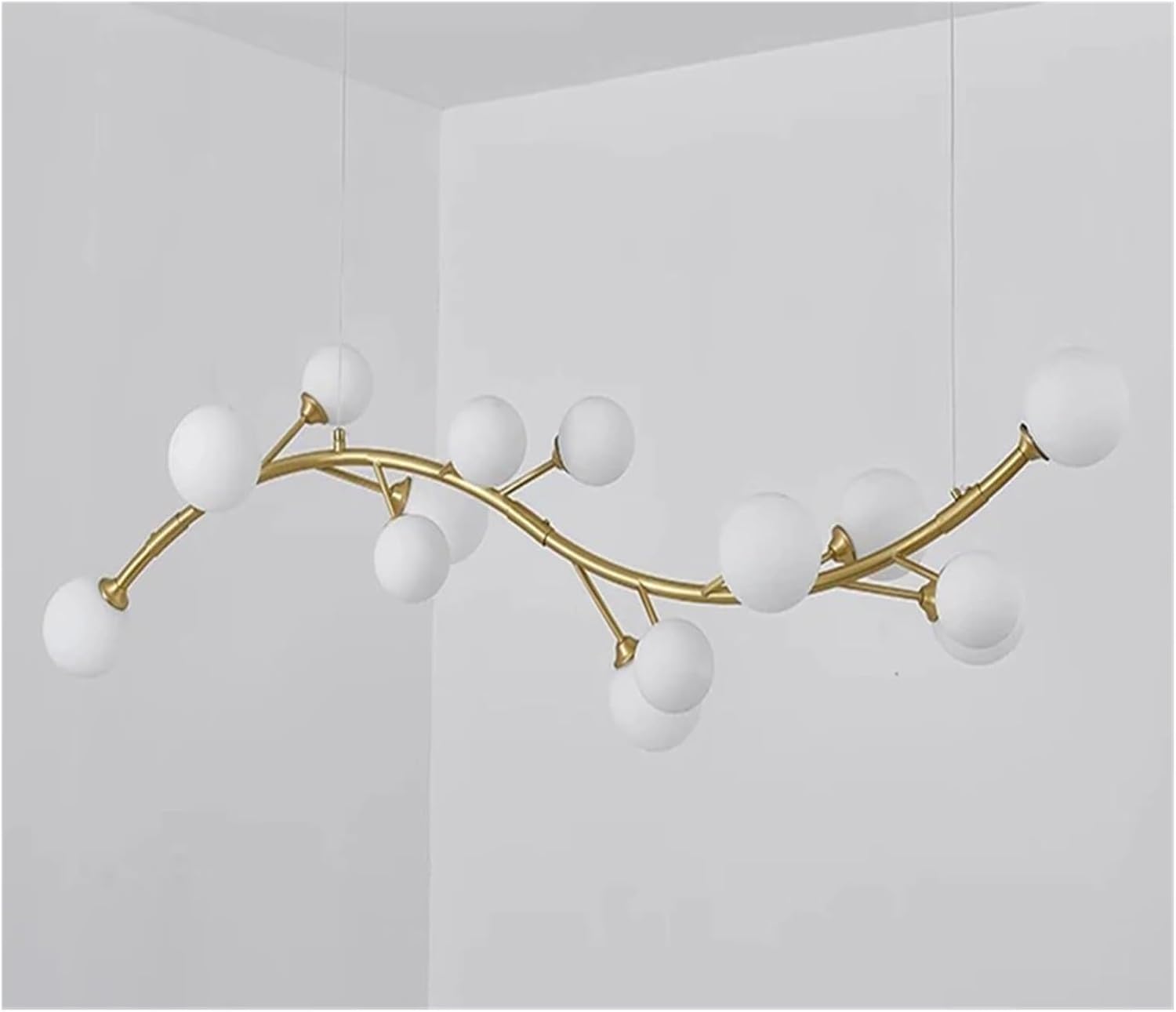 Modern Pendant Ceiling Light Fixture | Minimalist Hanging Chandelier Lighting for Kitchen Island, Dining Room, Living Room & Home Décor