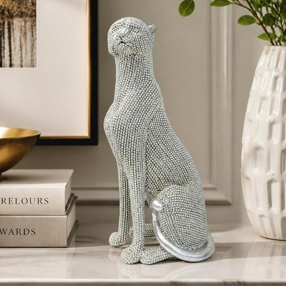 Modern Abstract Figurine Sculpture Set | Decorative Bookshelf & Coffee Table Accent Art Ornament for Home Office Living Room Décor
