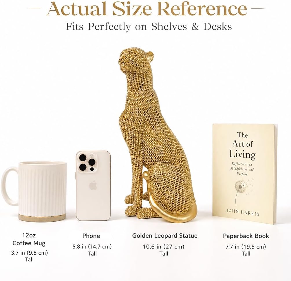 Modern Abstract Figurine Sculpture Set | Decorative Bookshelf & Coffee Table Accent Art Ornament for Home Office Living Room Décor