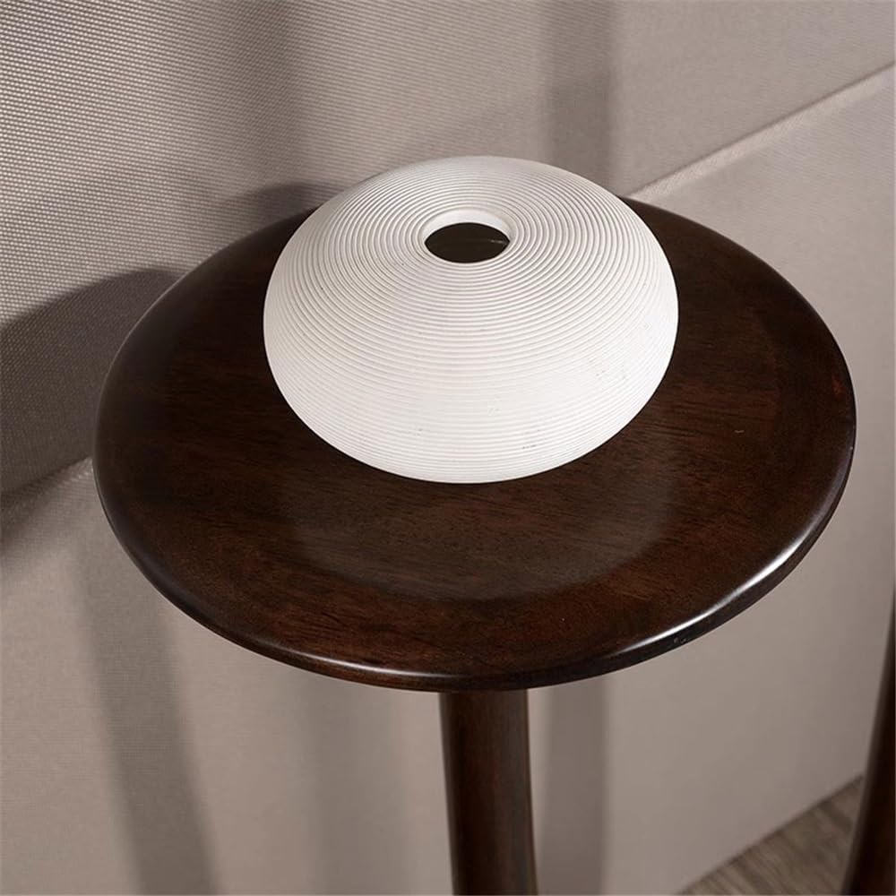 Modern Pedestal Display Stand | Minimalist Decorative Plant & Sculpture Holder for Living Room, Balcony, Entryway & Home Décor Accent Table