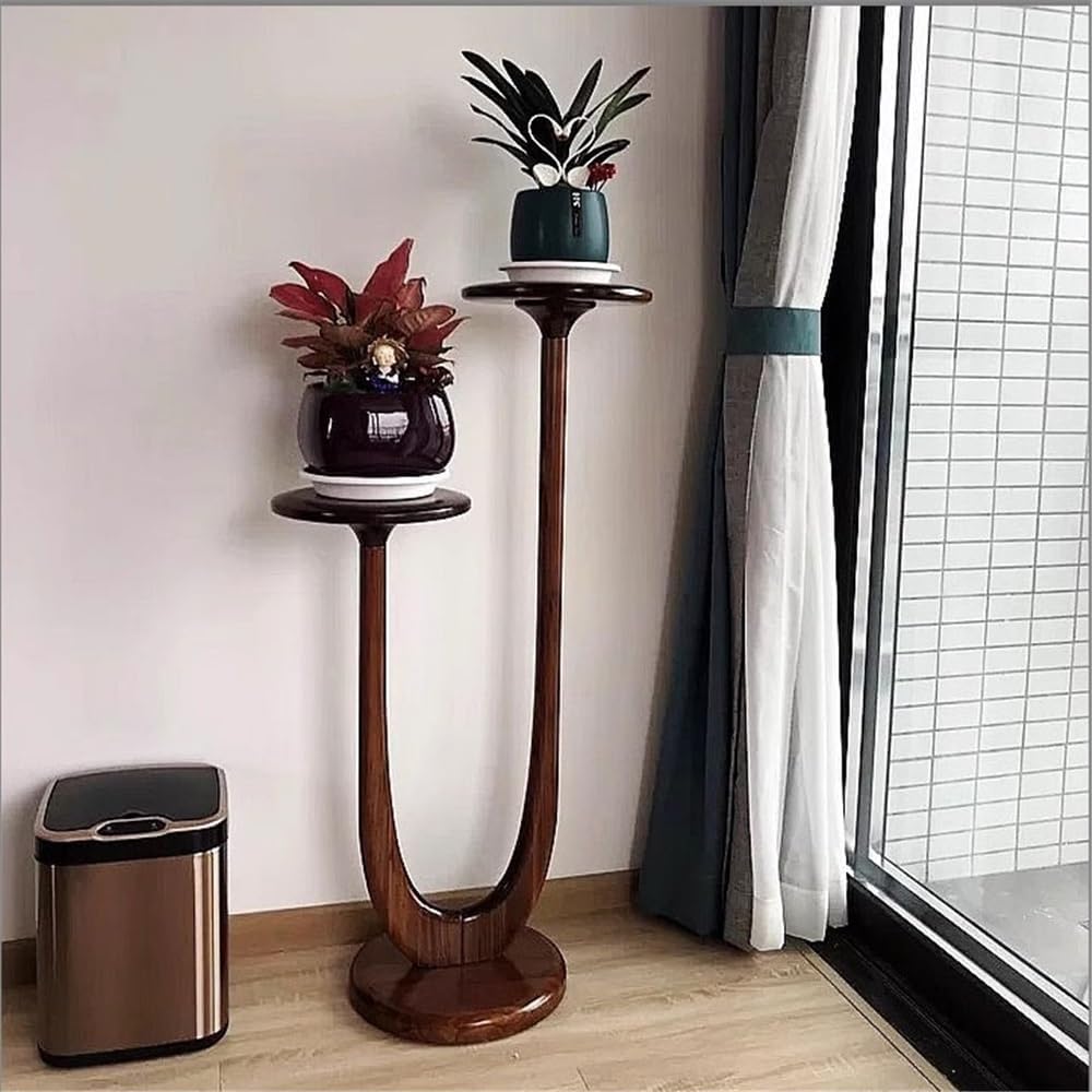 Modern Pedestal Display Stand | Minimalist Decorative Plant & Sculpture Holder for Living Room, Balcony, Entryway & Home Décor Accent Table