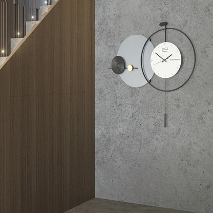 Large Modern Minimalist Wall Clock | Silent Non-Ticking Decorative Wall Clock for Living Room, Bedroom, Office & Home Décor