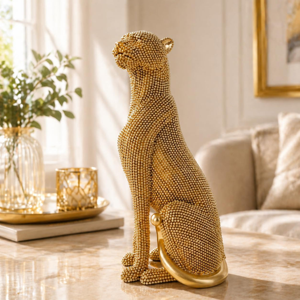 Modern Abstract Figurine Sculpture Set | Decorative Bookshelf & Coffee Table Accent Art Ornament for Home Office Living Room Décor