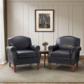 Modern Upholstered Accent Armchair | Comfy Single Sofa Chair with Headrest Trim for Living Room, Bedroom, Reading Corner & Lounge Seating